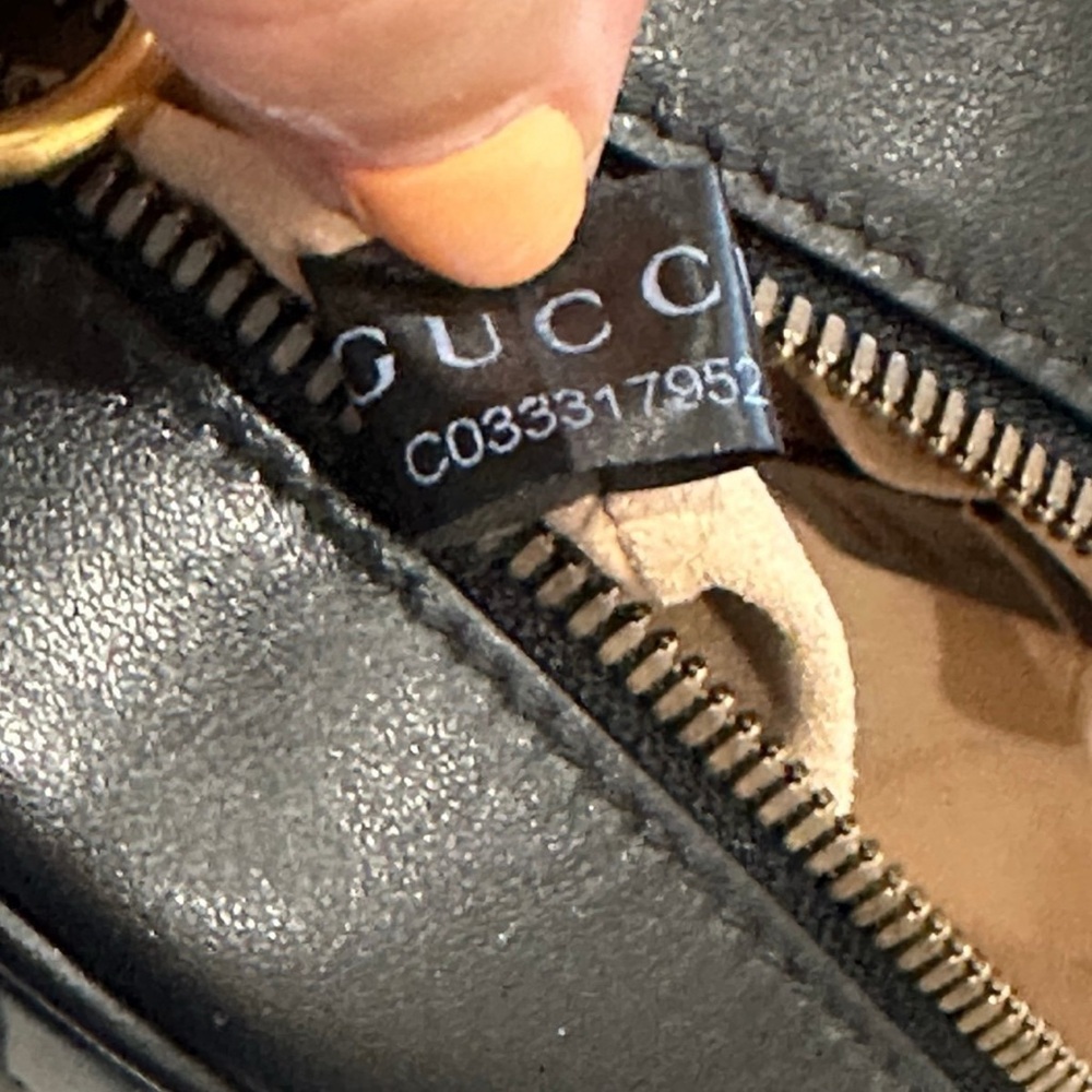 Gucci Black Leather Crossbody Bag - Picture 6 of 12